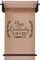 Jumbl Wall Mounted Kraft Paper Dispenser, Hanging Craft Paper Roll Holder with Paper Cutter (Black)
